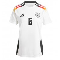 Deutschland Joshua Kimmich #6 Fußballbekleidung Heimtrikot Damen EM 2024 Kurzarm